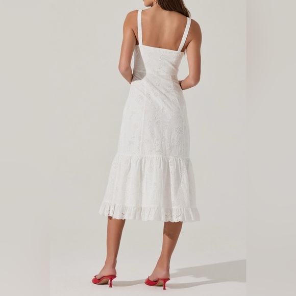 Astr The Label Lace Trim Cotton Small B643 - Picture 2 of 6